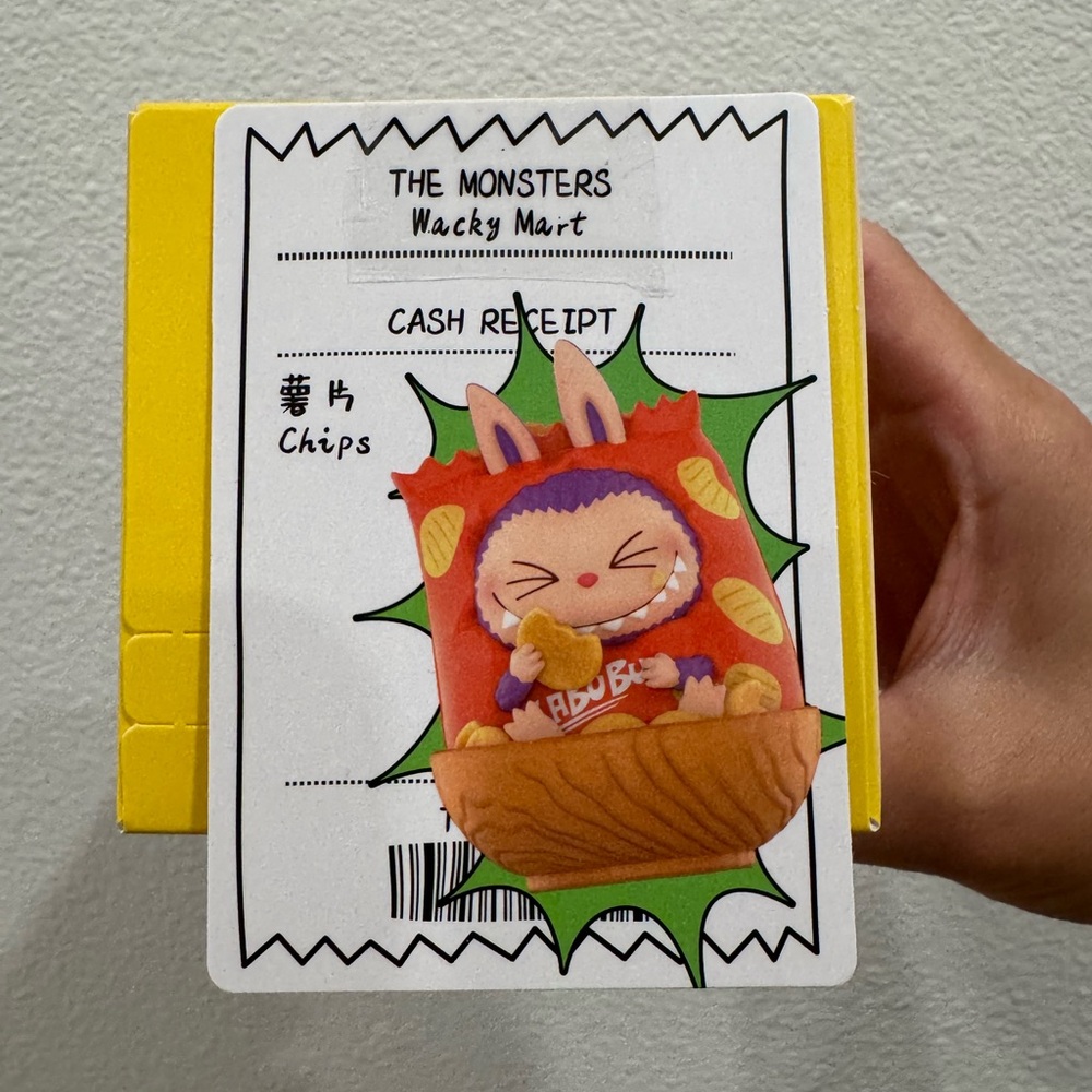 POP MART The Monsters - Labubu - Wacky Mart Series - Chips